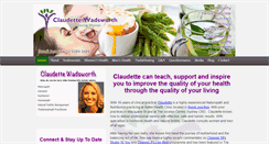 Desktop Screenshot of claudettewadsworth.com.au